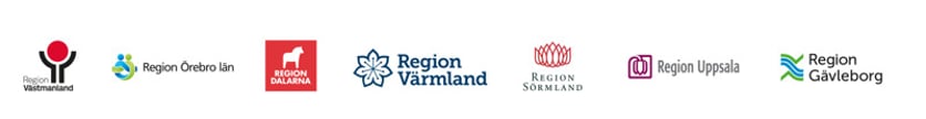 loggor på olika regioner