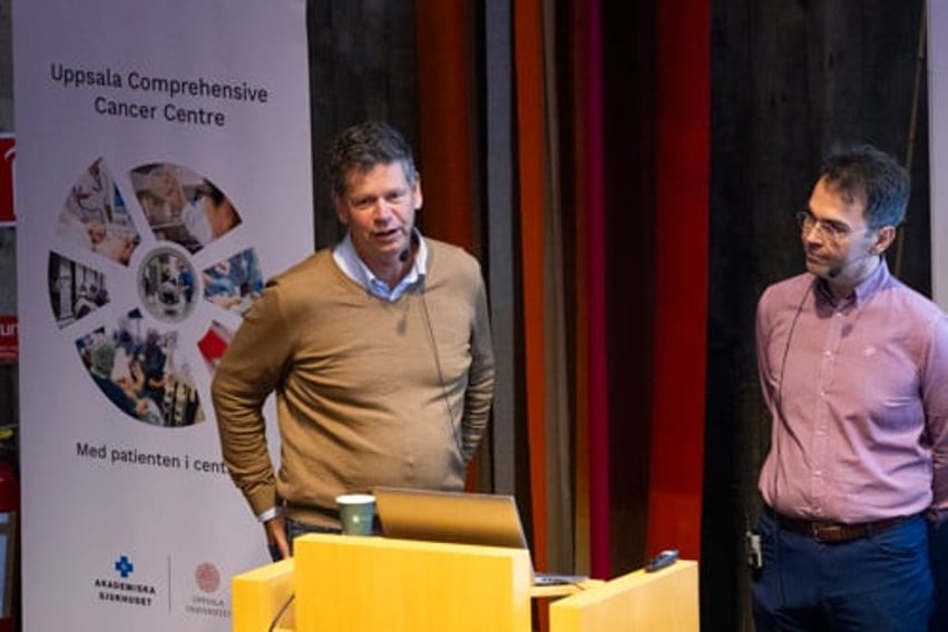 Henrik Lindman och Evangelos Digkas