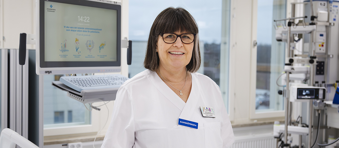 Marie, brännskadecentrum.